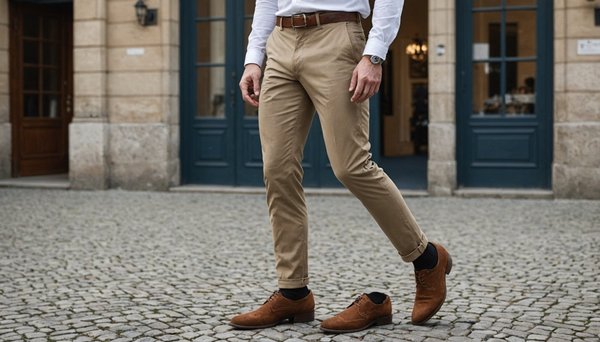 Un style contemporain avec les pantalons serge blanco