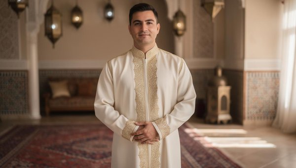 Le jabador homme pour fiançailles : l'élégance marocaine pour une cérémonie unique